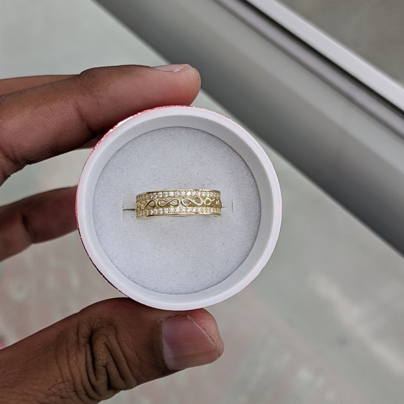 14kt real gold Ring band for women